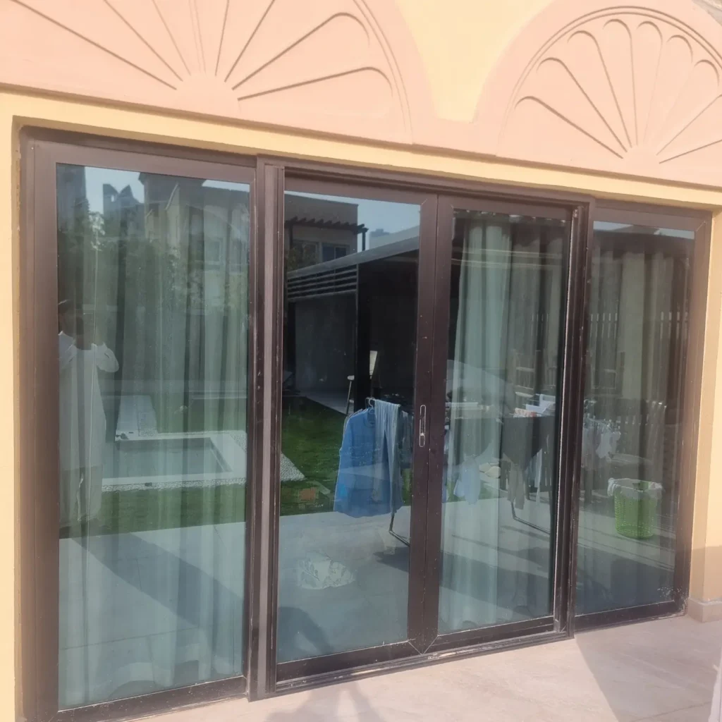 Sliding door work