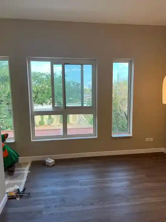 Energy-efficient thermal break aluminium Sliding window for superior heat insulation.