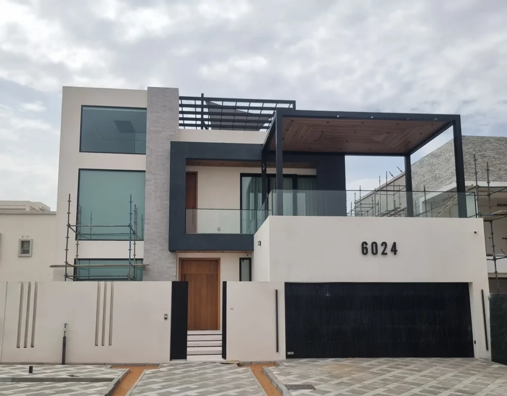 Energy-efficient thermal break aluminium window to reduce heat transfer and lower AC costs.