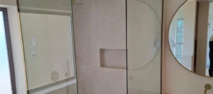 Frameless glass partition services to