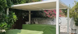 Stunning aluminium pergola installation jumeirah park villa